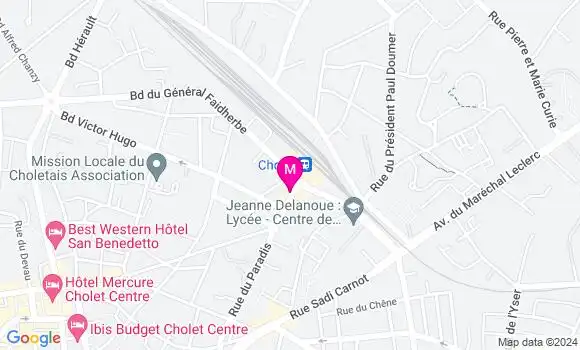 Localisation Dr Sandrine Poilane