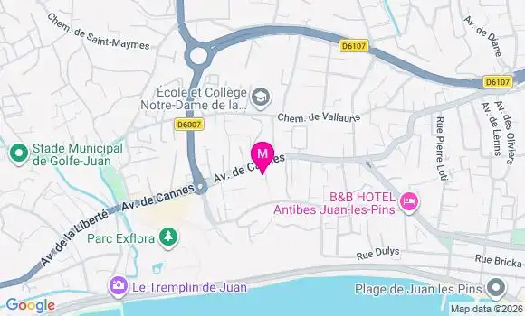 Localisation Dr Alain Amouyal