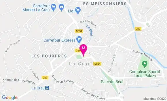 Localisation Dr Amandine Zuck