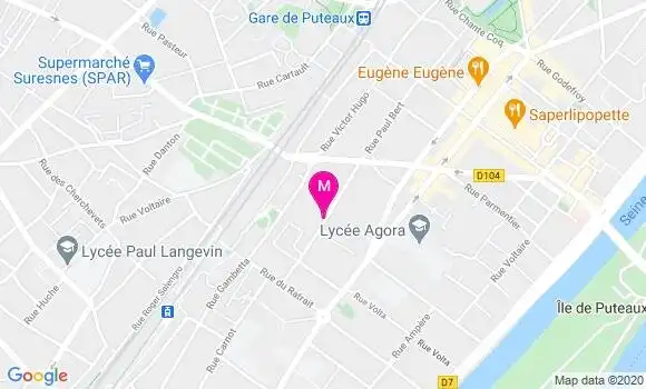 Localisation Dr Pascale Lefevre