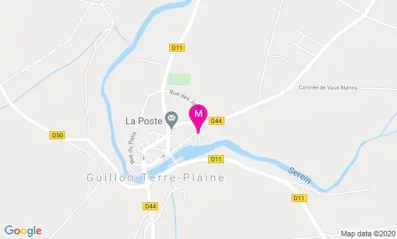 Localisation Dr Audrey Tordoir