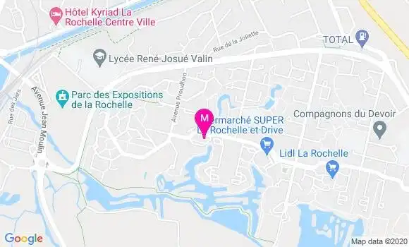 Localisation Dr Eric Bouton