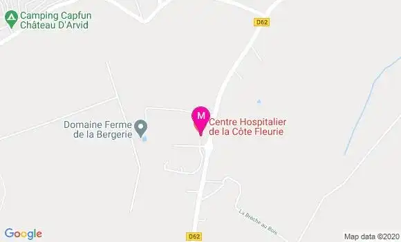 Localisation Dr Carole Gruner