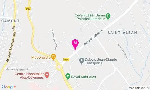 Localisation Dr Aurelie Broche