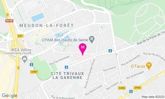 Localisation Dr Brice Naudin