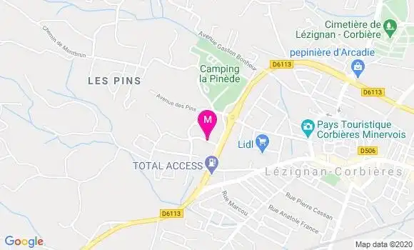 Localisation Dr Jouan Aziz