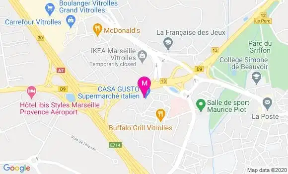 Localisation Dr Raphael Nail Barthelemy