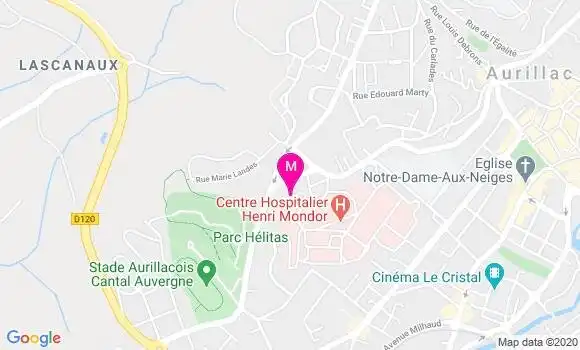 Localisation Dr Julie Massoubre