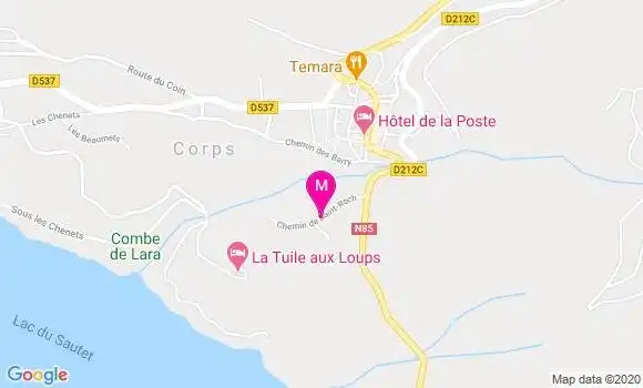 Localisation Dr Lucile Dumanois