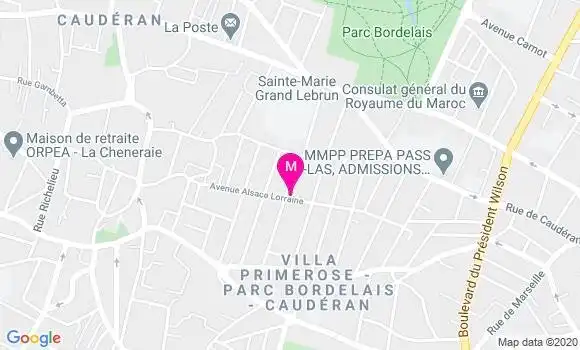 Localisation Dr Helene Marsollet