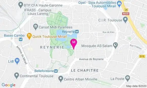 Localisation Dr Mathilde Berodier