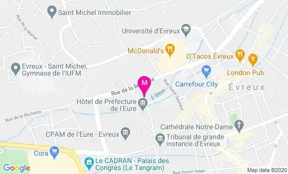 Localisation Dr Martine Lemel