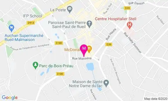 Localisation Dr Benedicte Gentil Louvet