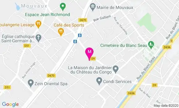Localisation Dr Jean Michel Beghin