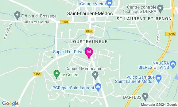 Localisation Dr Thierry Bonnet