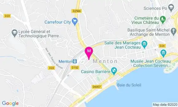 Localisation Dr Anne Peigne