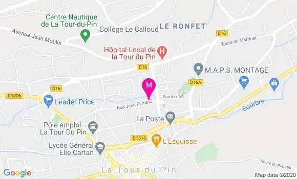 Localisation Dr Cecile Baldy Garcia