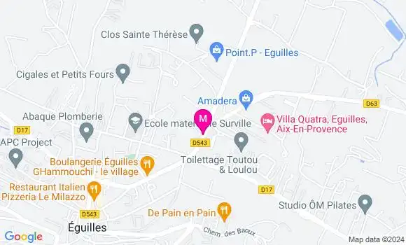 Localisation Dr Camille Rosa