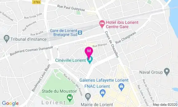 Localisation Dr Julien Lintanf