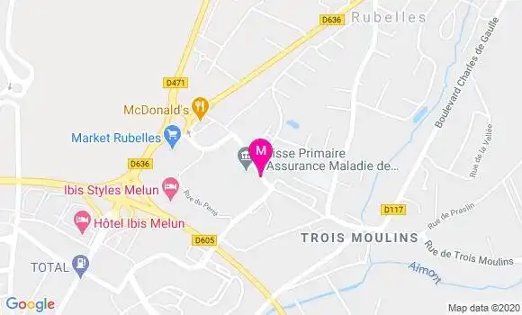 Localisation Dr Stephanie Gavrois