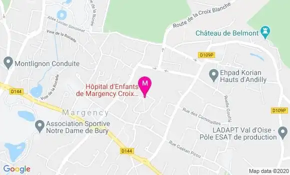 Localisation Dr Aurelie Cuinet