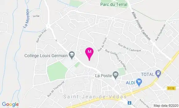 Localisation Dr Romuald Guy