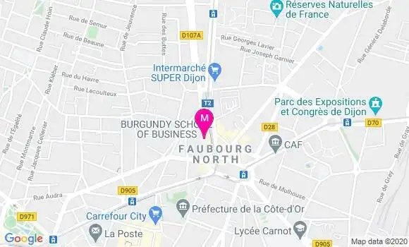 Localisation Dr Fanny Bloc