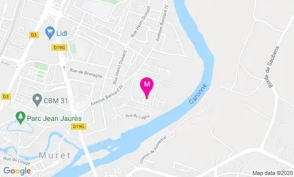 Localisation Dr Emilie Girardot