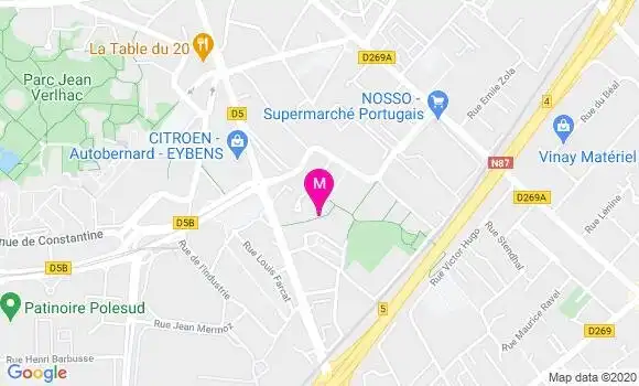 Localisation Dr Ophelie Berthod Kamta Nogue Ii