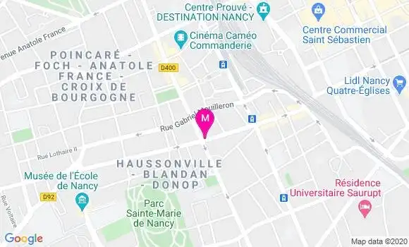 Localisation Dr Emilie Montaigne