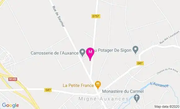 Localisation Dr Adrien Chataignault