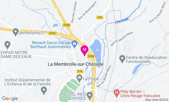 Localisation Dr Clément Fazelly