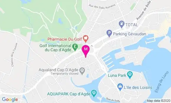 Localisation Dr Camelia Cotarla
