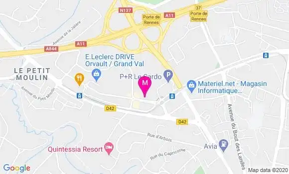 Localisation Dr Raphael Lurcel