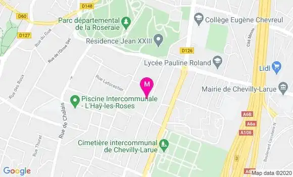 Localisation Dr Remi Marcheix