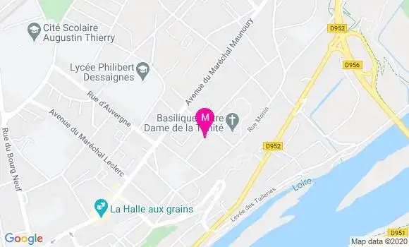 Localisation Dr Virginie Lacaille