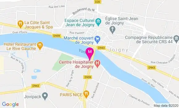 Localisation Dr Marlene Boidin
