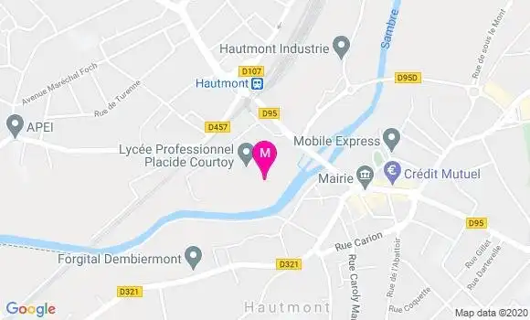 Localisation Dr Sabrina Cecchin