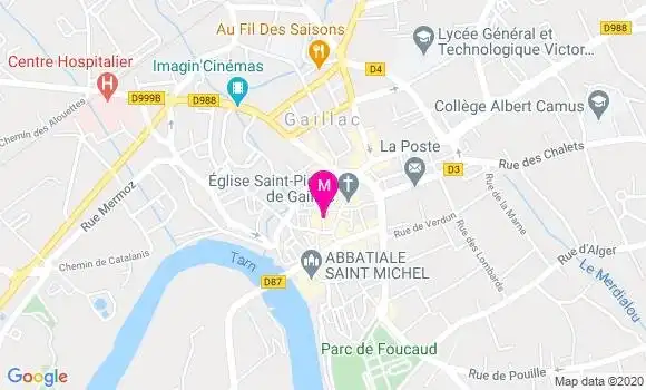 Localisation Dr Jean Marc Philibert