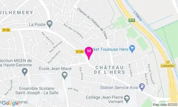 Localisation Dr Aurelie Laffargue