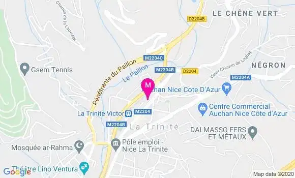 Localisation Dr Sebastien Pillet