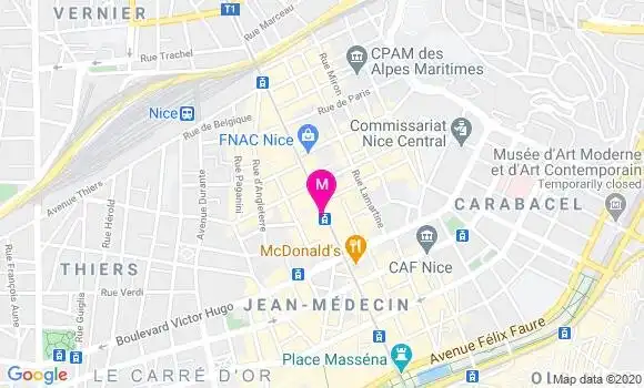 Localisation Dr Caroline Chalvignac