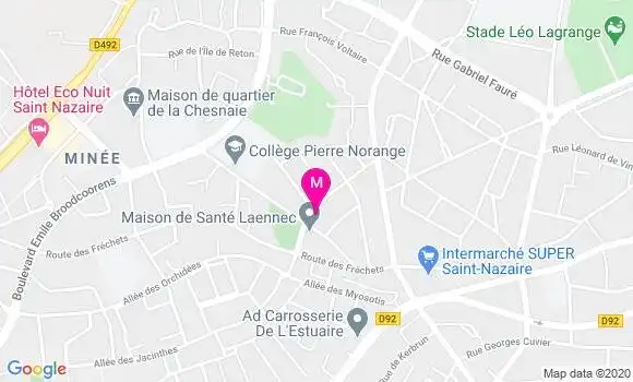 Localisation Dr Benoit Prel