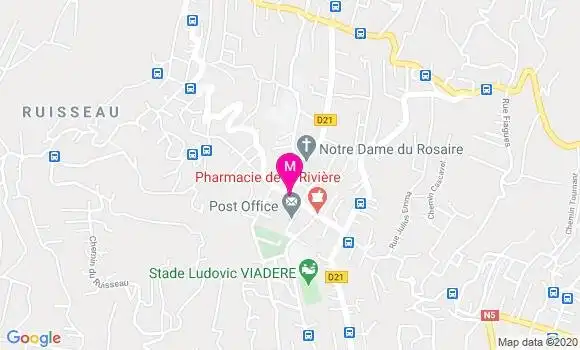Localisation Dr Claude Astier
