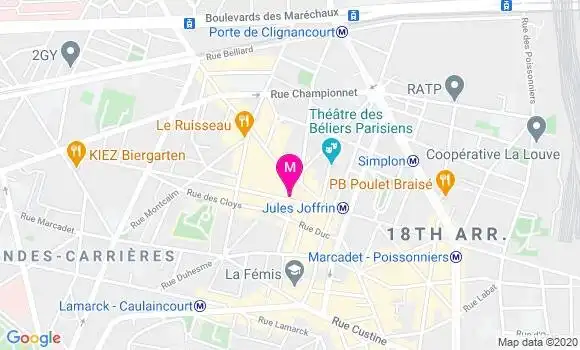 Localisation Dr Marie Claude Weber