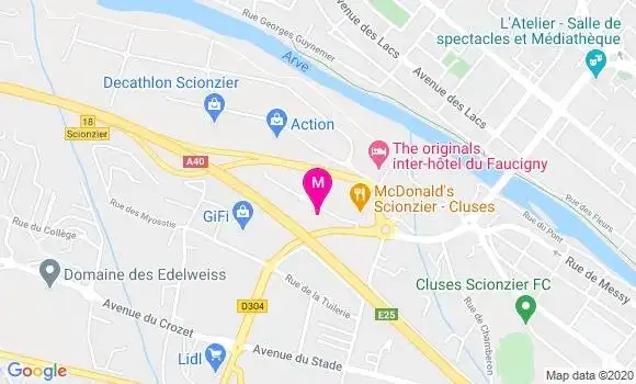 Localisation Dr Florent Ducrettet