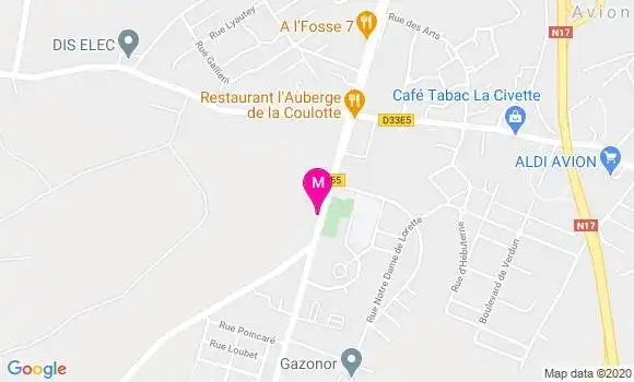 Localisation Dr Nicolas Trioux