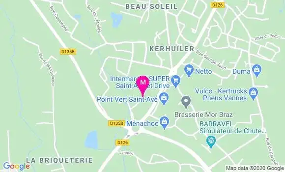 Localisation Dr Claire Sevin Sechet