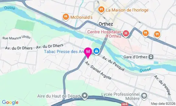 Localisation Dr Laurent Buchwalter