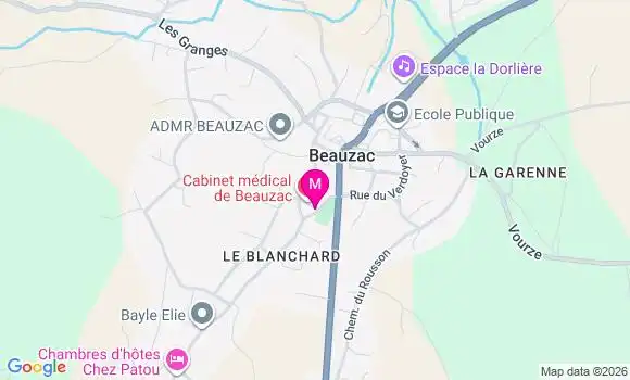 Localisation Dr Anne Sophie Clemencon